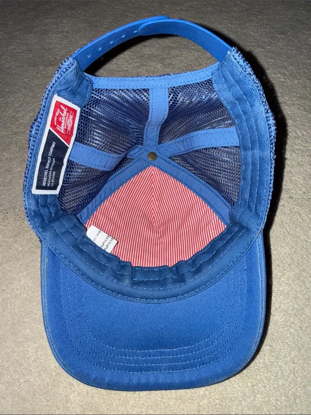 Herschel Supply Company Bright Blue Trucker Hat